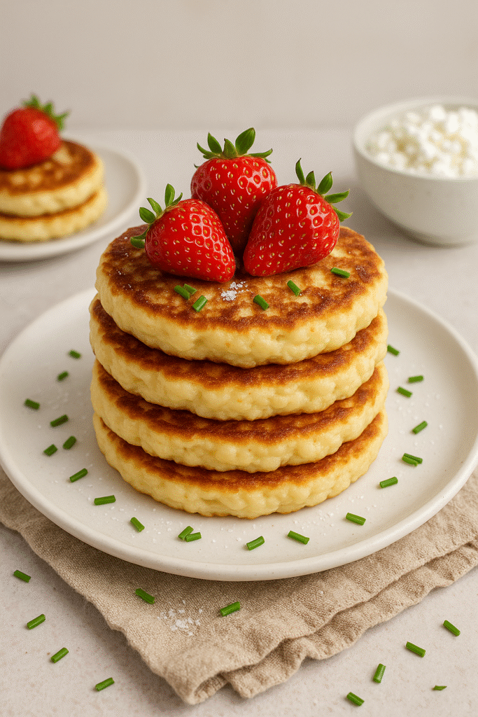Cottage Cheese Pancakes Recipe