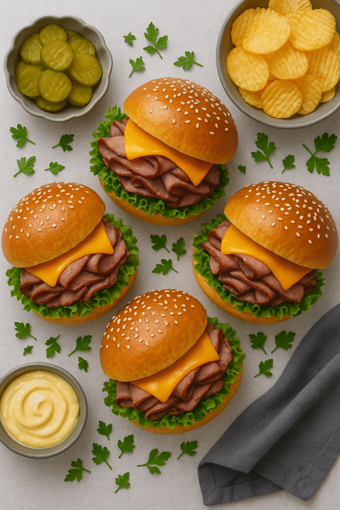 Roast Beef and Cheddar Sandwich: A Classic Comfort Food