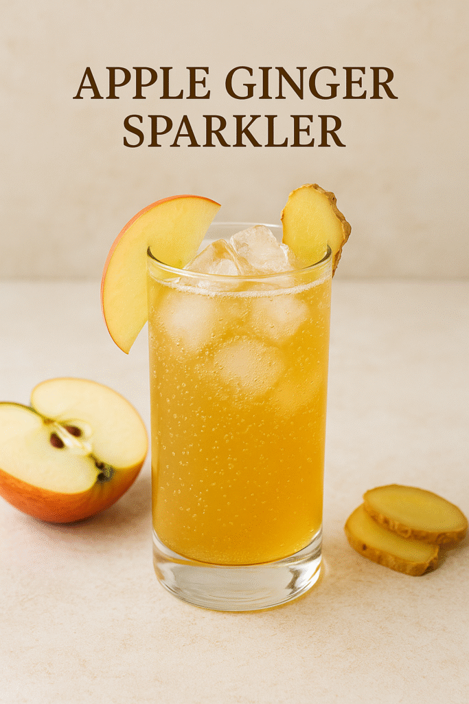 Apple Ginger Sparkler