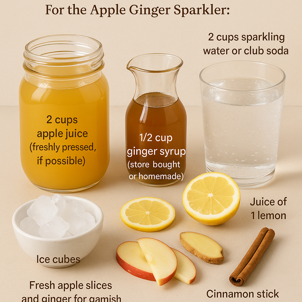 apple ginger sparkler ingredients