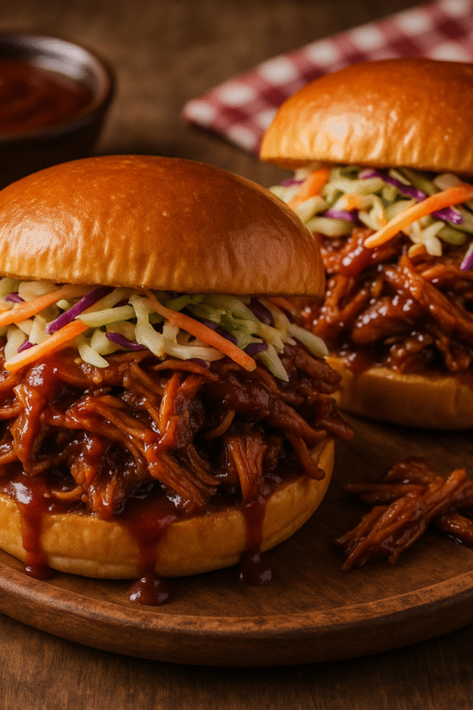 BBQ Pulled Pork Sandwiches