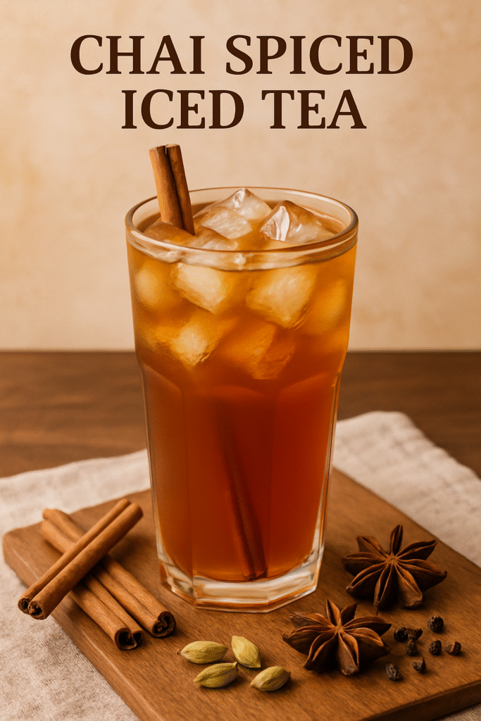 Chai Spiced Iced Tea